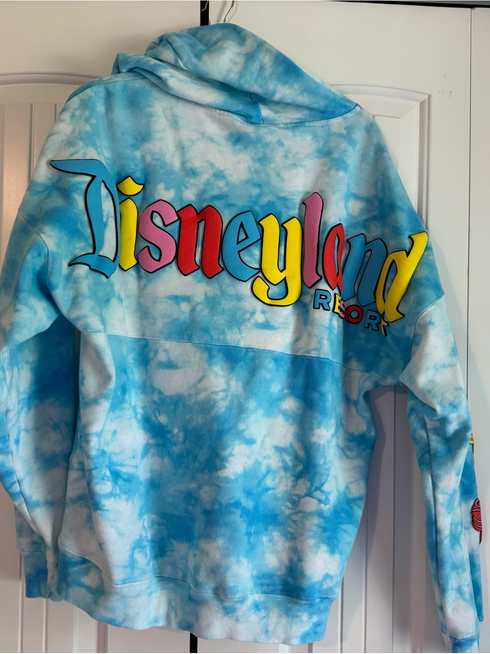 Disneyland Resort Disney Eats x Spirit Jersey - Tye-Dye Hoodie Size Large